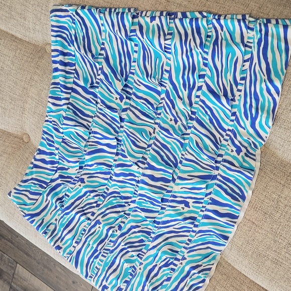 LuLu-B Ruffled Zebra Print Skort - Picture 7 of 13